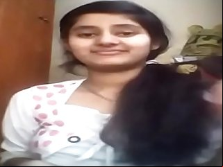 indian young lady showing her boobs
