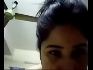 Desi Indian Busty girl enjoying with boyfriend at Home