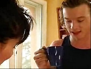 Busty housewife fucks the plumber